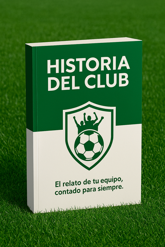Historia del Club: Relato personalizado para equipos deportivos